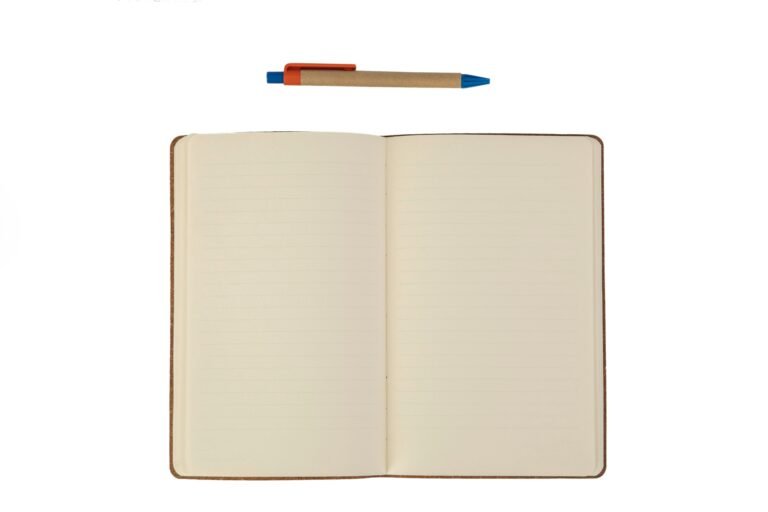 lined notebook KDP interior template open pages